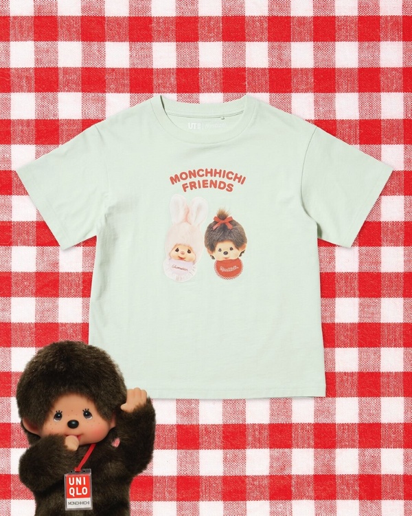 Lisa也愛的蒙奇奇來了！UNIQLO UT Monchhichi聯名系列5月登場，價格與上市時間一次看