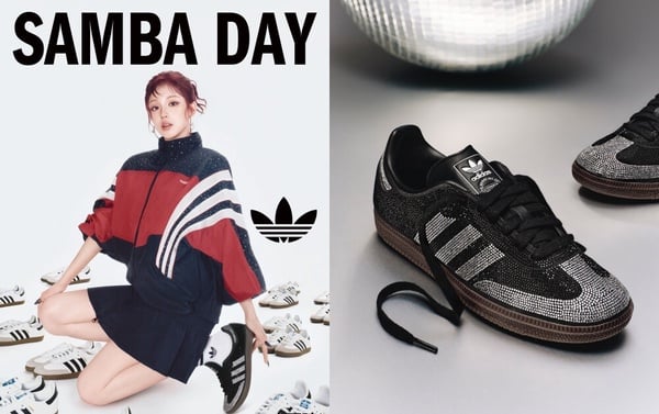 SAMBA 球鞋熱潮不退！adidas Originals 最新 SAMBA 配色清單，宋雨琦同款水鑽版必搶！