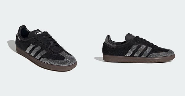 adidas Originals最新Samba球鞋推薦：SAMBA OG 水鑽版，NT$4,690 (宋雨琦同款)