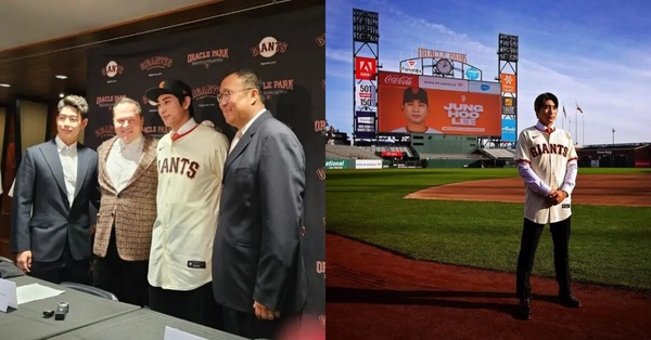 關於李政厚5：天價簽進舊金山巨人隊