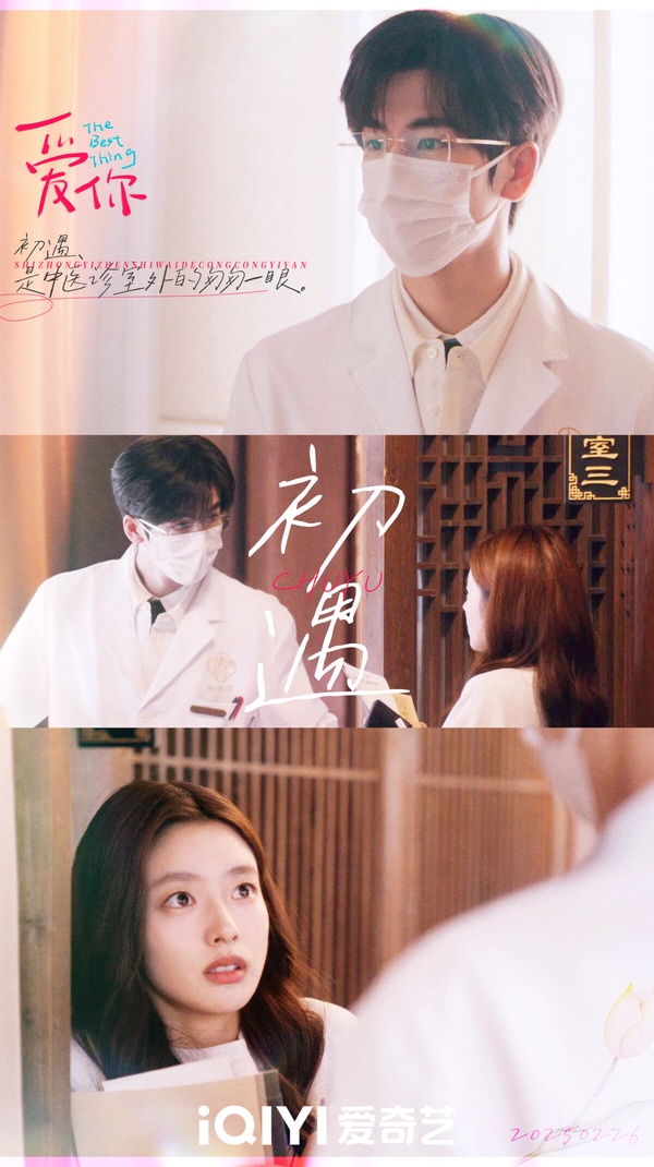追《逐玉》愛上張凌赫的觀眾，一定也要看他主演的《愛你》！《愛你》是2025年被許多網友大推的甜寵愛情劇，當初與《難哄》同期對打，熱度沒那麼高，但口碑卻更好！這是帥氣中醫與女患者之間的愛情故事，劇情其實就是一般小甜劇的套路，不過《愛你》拍得挺有氛圍感，張凌赫醫生扮相蘇感超強！《愛你》只用一集，就讓好多觀眾都淪陷在何蘇葉醫生的魅力之中。