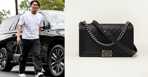 山本由伸精品包收藏：CHANEL BOY Chanel大型口蓋包