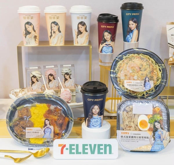 ONCE快看！7-11 X 周子瑜台韓美食「星級饗宴」： 集點送限量商品、門市限定場景超好拍