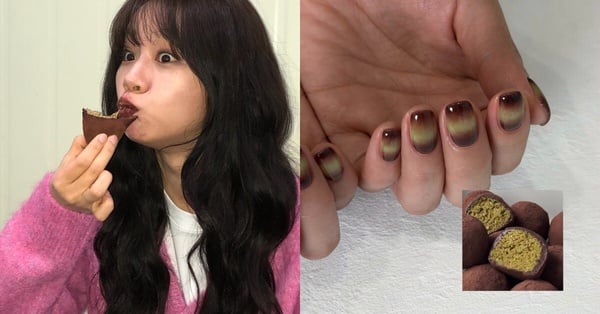 「杜拜巧克力」也紅到指尖？這幾款討論度超高的杜拜巧克力美甲範本你一定要試試！