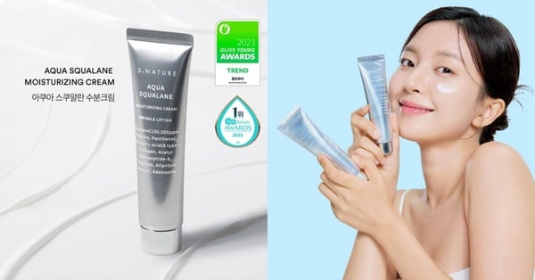 Olive Young 最值得買推薦：S.NATURE 角鯊烷補水保濕霜