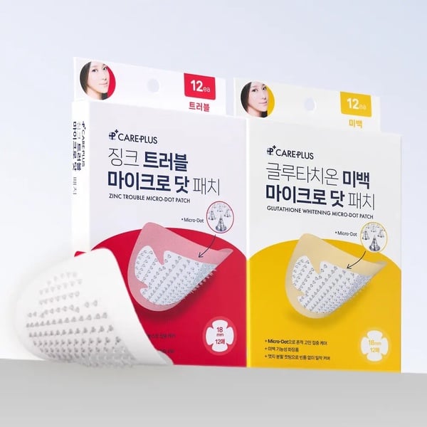 Olive Young 最值得買推薦：CAREPLUS 超薄隱形痘痘微針貼
