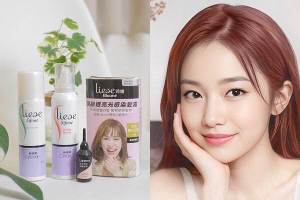 開架染髮劑推薦2：Liese 莉婕 頂級透亮光感染髮霜