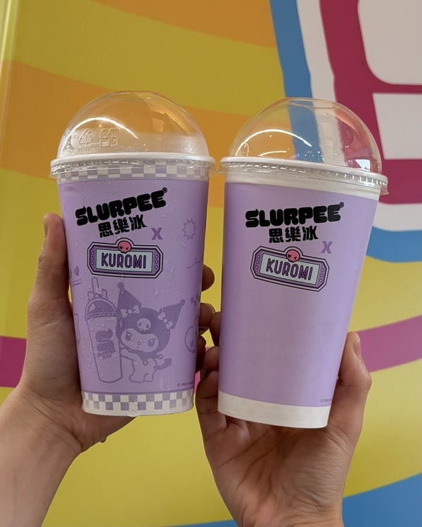 7-11X酷洛米「藍莓起司霜淇淋」登場！同步推紫色莓好思樂冰，集點換酷洛米吊飾盲盒