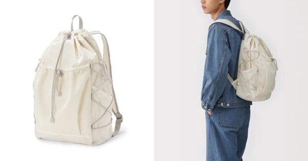 日本無印良品最新必買：防潑水抗撕裂雙肩後背包