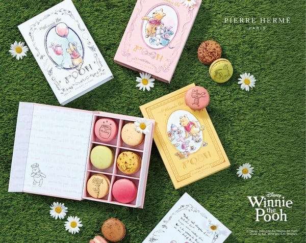 PIERRE HERMÉ 推小熊維尼限定馬卡龍禮盒