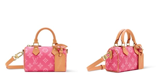2026粉色包包推薦：Louis Vuitton Nano Speedy，NT$76,500