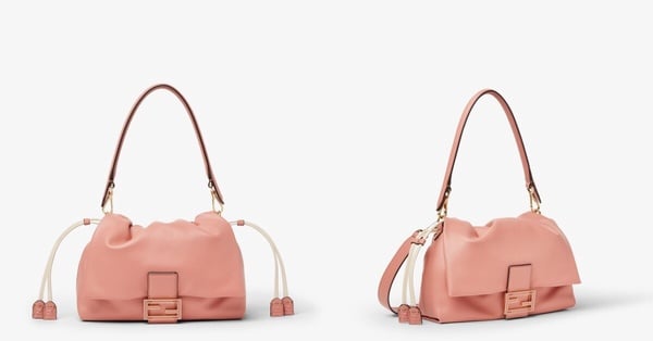 2026粉色包包推薦：FENDI Mamma Baguette中型款式，NT$114,500