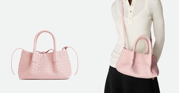 2026粉色包包推薦：Bottega Veneta Small Pinacoteca，NT$113,800
