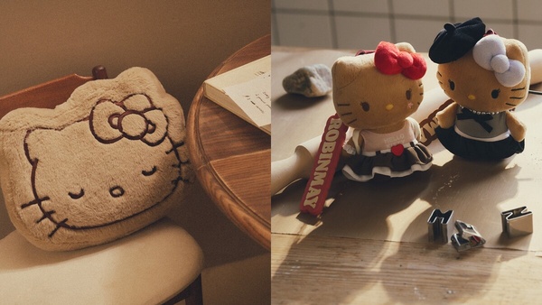 OBINMAY 十週年烤焦版 Hello Kitty 滿額贈與包包吊飾