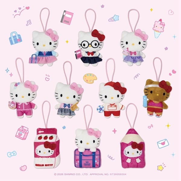 7-11「三麗鷗盲盒」可愛登場：三麗鷗蜜蜂變裝玩偶、Hello Kitty校園＆三麗鷗校園盲盒