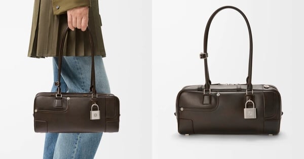 2026長柄單肩包推薦：LOEWE Panta Amazona 31 cropped bag，NT$165,000
