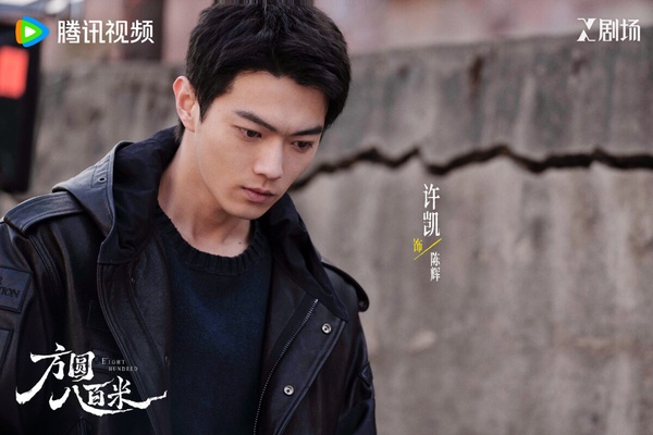 另一位人氣95生許凱也去演了懸疑劇，《方圓八百米》最大亮點是許凱和丁勇岱飾演的父子，一個是要打擊犯罪的警察，一個是犯罪的賊，每個角色都有自己的無奈與掙扎，劇中的人物關係很有張力。
