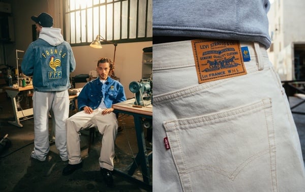 2026最新話題聯名：Levi’s® X 法國足球協會 (FFF) 