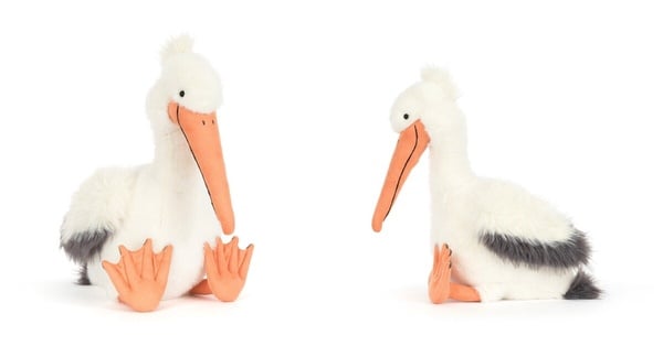 2026 Jellycat 官網夏天新品：大嘴鵜鶘 Keli Pelican
