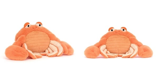2026 Jellycat 官網夏天新品：紅蟹 Pinchsnap Crab