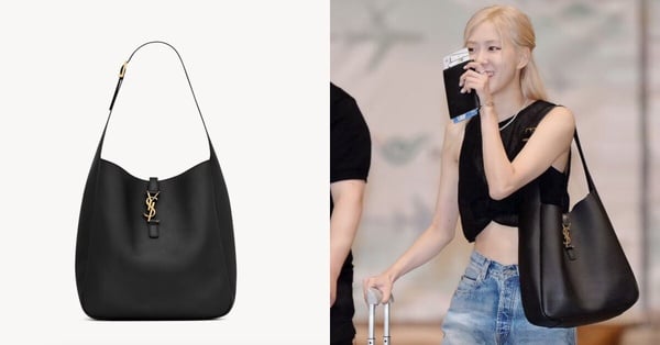 精品流浪包推薦4：Saint Laurent LE 5 À 7 Hobo（Rosé同款）