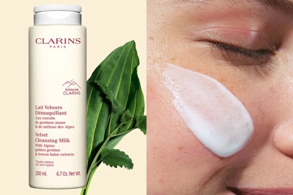 專櫃卸妝乳推薦 1：CLARINS 克蘭詩 阿爾卑斯純淨卸妝乳