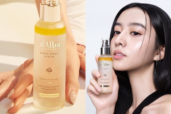 妝後保濕噴霧推薦2：d'Alba 白松露精華噴霧