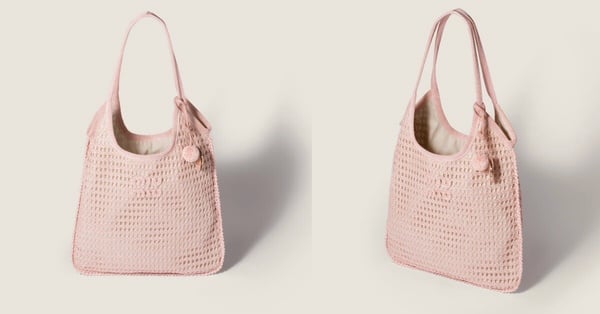 2026草編包推薦：Miu Miu 鉤織 Ivy Raffia 手袋，NT$72,000