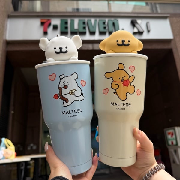 可愛爆擊！7-11Ｘ線條小狗登場：芋頭牛奶霜淇淋、雞蛋糕、圓形飯糰、集點周邊一次看