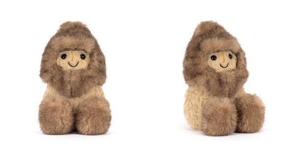 Jellycat 新品推薦：雪怪裝花生公仔 Amuseables Peanut Yeti Outfit