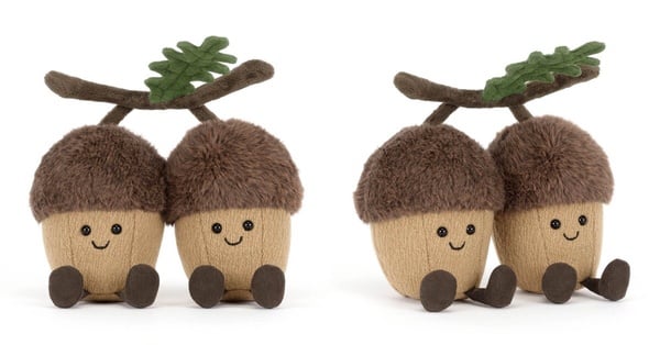 Jellycat 新品推薦：橡果兄弟 Amuseables Ort &amp; Tum Acorns