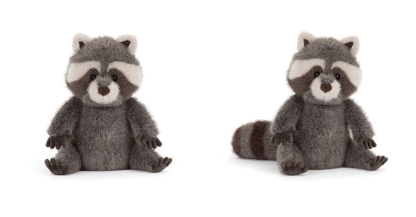 Jellycat 新品推薦：浣熊 Trixiwoo Raccoon