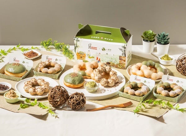 逮丸奶茶變甜甜圈！Mister DonutＸ一沐日：草仔粿系列甜甜圈，再推買5送1、買6送2優惠