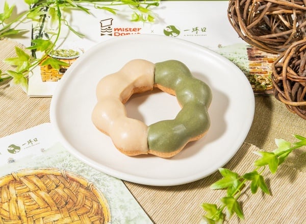 逮丸奶茶變甜甜圈！Mister DonutＸ一沐日：草仔粿系列甜甜圈，再推買5送1、買6送2優惠