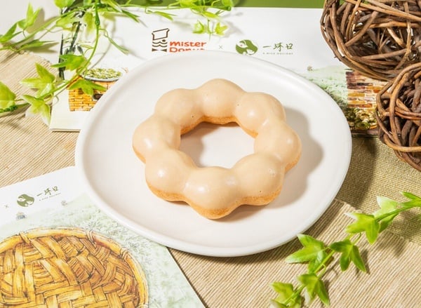 逮丸奶茶變甜甜圈！Mister DonutＸ一沐日：草仔粿系列甜甜圈，再推買5送1、買6送2優惠