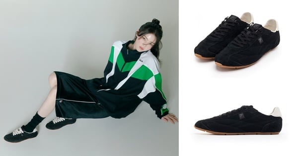 2026韓星同款球鞋：FILA RITMO SLEEK LX 中性復古薄底德訓鞋，NT$3,680 （韓韶禧同款）