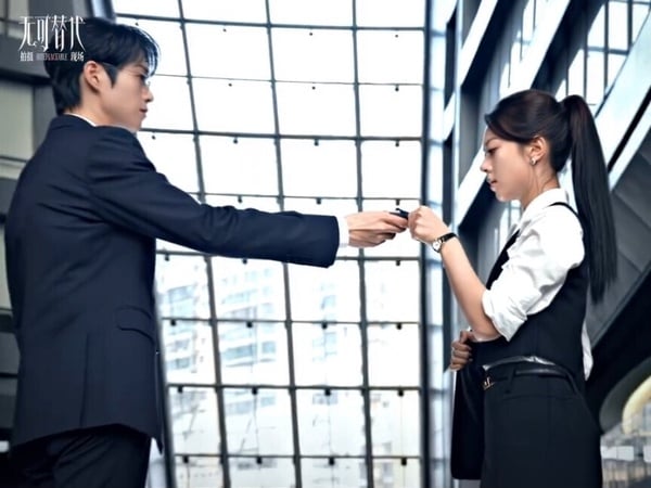 《無可替代》是一部都市職場劇，這是魏大勛以《我的人間煙火》霸總孟宴臣一角走紅後，難得又接的言情偶像劇，一樣是霸總型角色，讓大家都很期待。而路透照趙今麥、魏大勛的CP感真的要滿出來，還沒播就讓很多劇迷嗑瘋頭了！