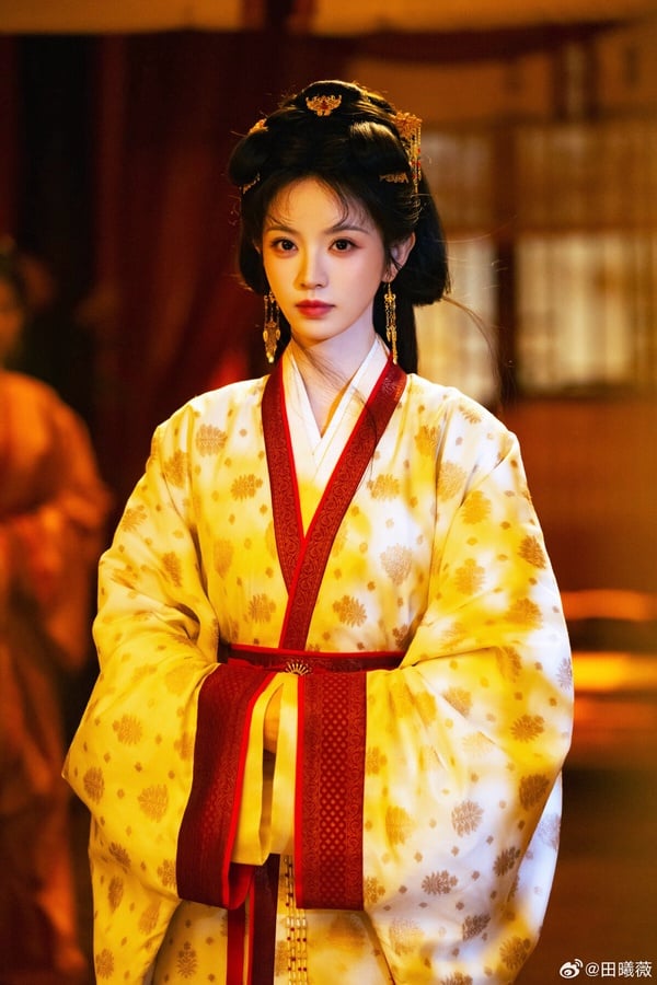 田曦薇是近年很紅的95後小花，參演了《逐玉》、《大奉打更人》、《卿卿日常》等多部熱門陸劇。不過這些陸劇大部分都是人氣男星作為一番，又或是找來雙流量主演，田曦薇的收視號召力還沒有完全得到觀眾認可。