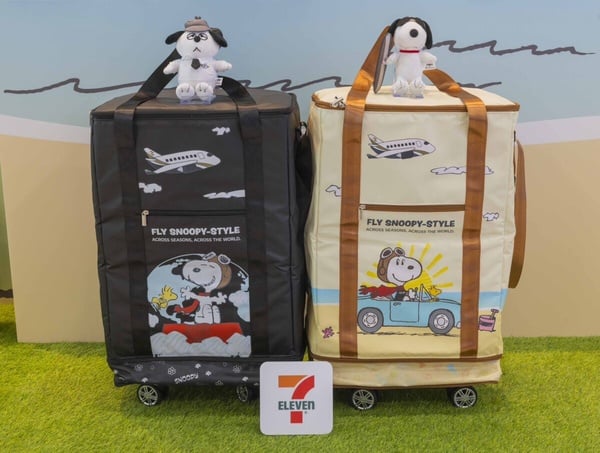 7-11「星宇航空Ｘ史努比福袋」登場！布偶掛飾購物包、扭蛋機組等5種價格19款一次看