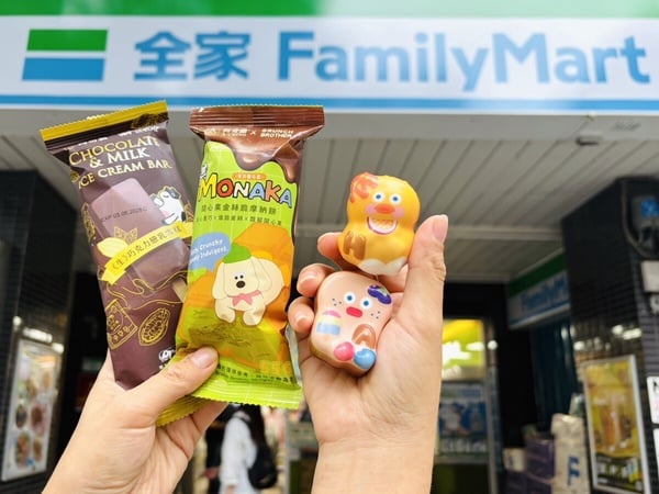 全家夏季新品登場：梨山水蜜桃霜淇淋、巨峰葡萄酷繽球、瑪利歐飲料冰品活動買3送1優惠