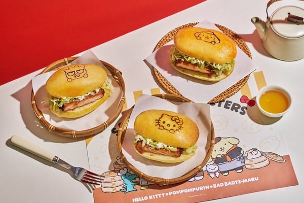 點點心Ｘ三麗鷗「萌友來點心」：Hello Kitty、布丁狗、酷企鵝聯名餐點、周邊可愛登場