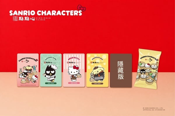 點點心Ｘ三麗鷗「萌友來點心」：Hello Kitty、布丁狗、酷企鵝聯名餐點、周邊可愛登場
