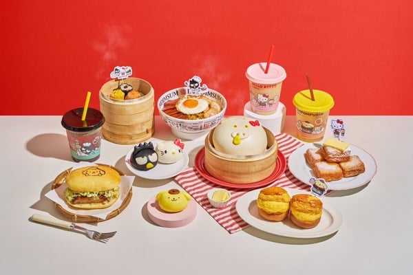 點點心Ｘ三麗鷗「萌友來點心」：Hello Kitty、布丁狗、酷企鵝聯名餐點、周邊可愛登場