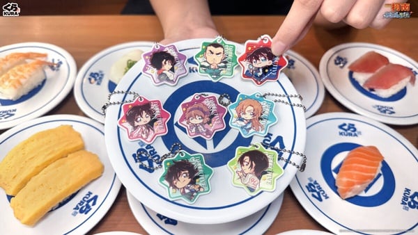 藏壽司Ｘ《名偵探柯南》 劇場版24款開扭！徽章、磁貼、掛飾登場，滿額再送角色杯墊