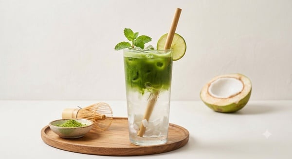 Threads爆紅「抹茶椰子水」！網友大讚根本「暴食後悔水」，清爽好喝、消水腫有感！