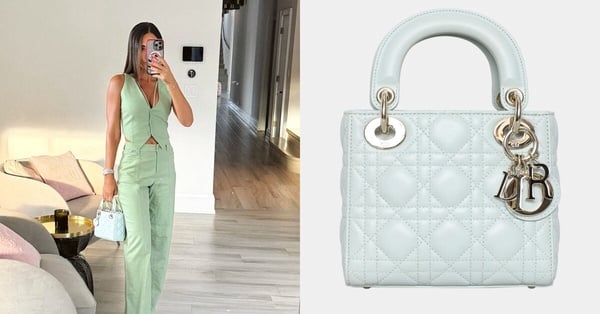 梅西老婆精品包收藏：Dior Lady Dior