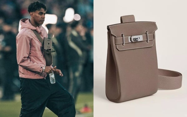 西班牙球星亞馬爾精品包收藏：Hermès Hac à Dos PM背包