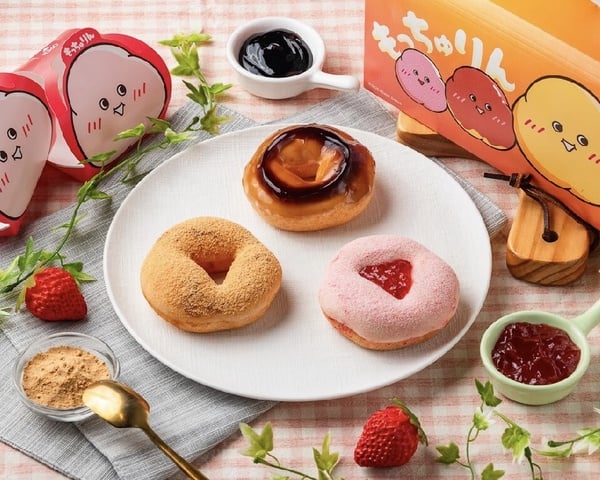 日本爆紅甜甜圈登台！Mister Donut「萌奇圈」限量開賣，豆香、日式醬油、草莓等買5送1