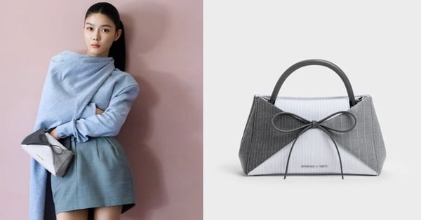 CHARLES &amp;amp;amp; KEITH必買新品：Hazel 撞色手提包，NT$2,190 （金裕貞同款）