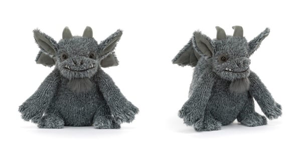 2026 Jellycat萬聖節限定推薦：哥德式石像鬼怪 Growlston Gargoyle